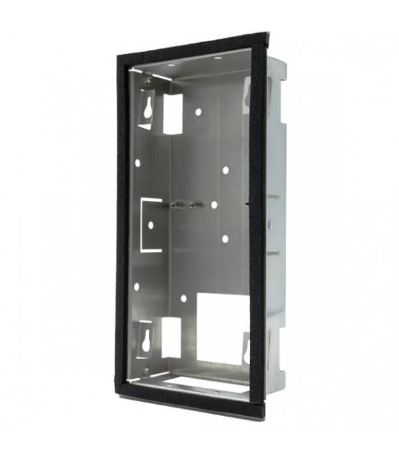 DoorBird D2101V Flush-mounting housing (backbox), Stainless Steel V2A, Brushed