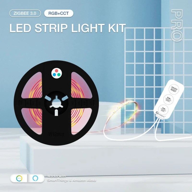GLEDOPTO Zigbee Pro 12V LED strip Kit (GL-C-004P) - LED lighting kit