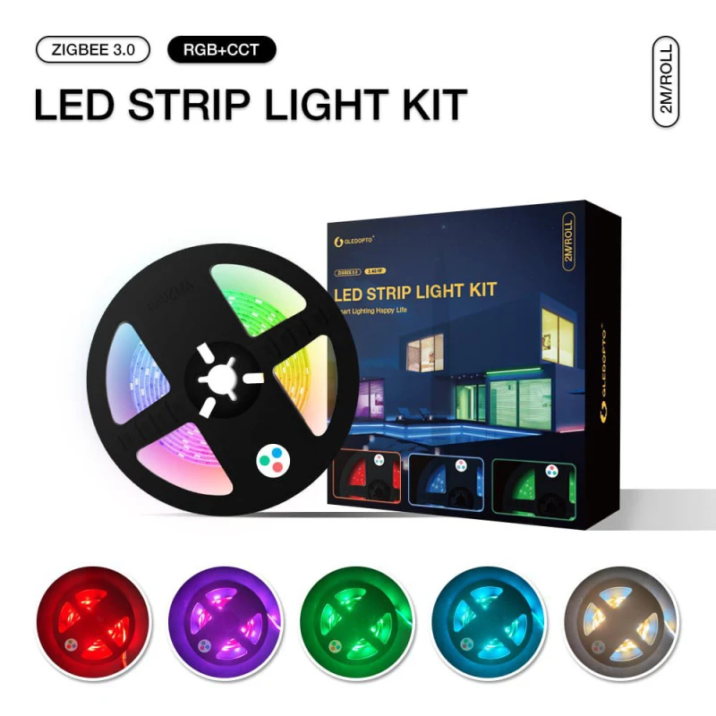 GLEDOPTO Zigbee Pro 12V LED strip Kit (GL-C-004P) - LED lighting kit