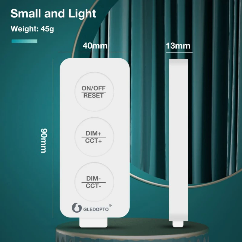 GLEDOPTO Zigbee Pro 12V LED strip Kit (GL-C-004P) - LED lighting kit