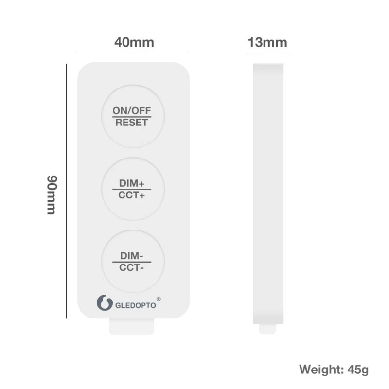 GLEDOPTO Zigbee Pro 12V LED strip Kit (GL-C-004P) - LED lighting kit