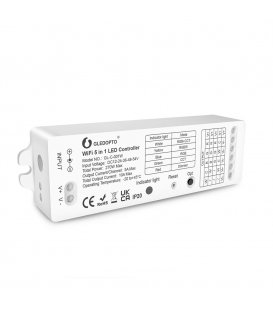 GLEDOPTO WiFi 5-in-1 LED controller powered by Tuya (GL-C-001W) - ovládač LED pásov