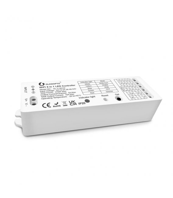 GLEDOPTO WiFi 5-in-1 LED controller powered by Tuya (GL-C-001W)