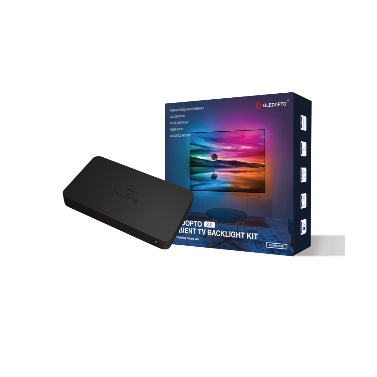 Acheter Synchroniseur HDMI Ambilight pour TV Gledopto SN-001 - Kit