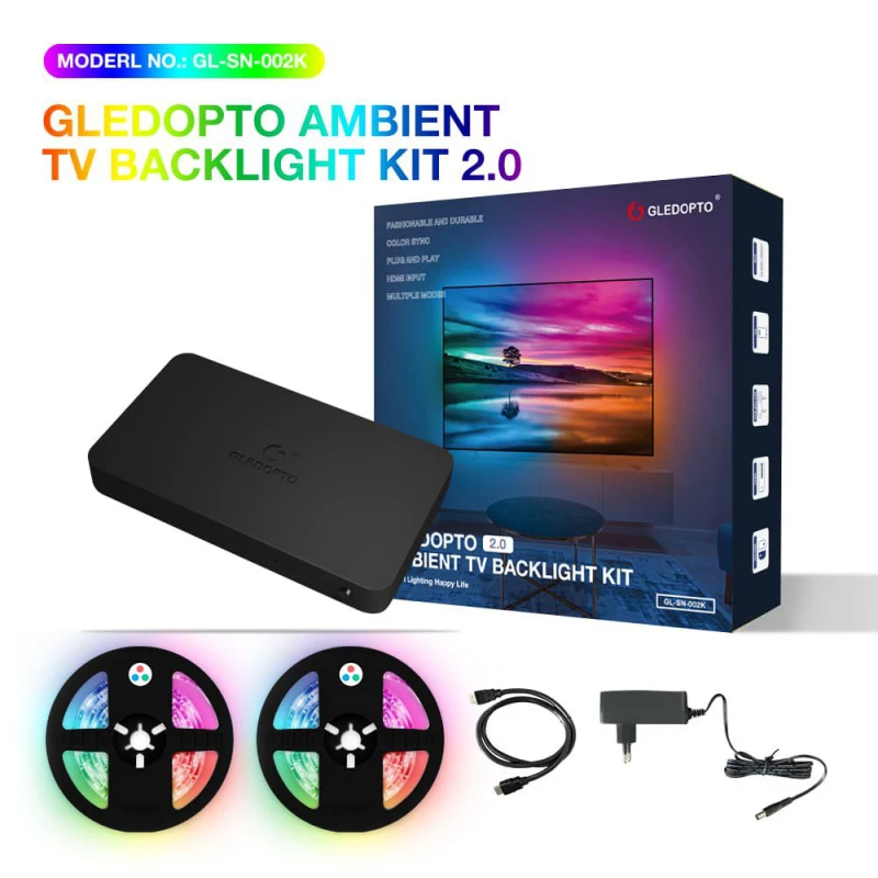 GLEDOPTO Ambient TV SYNC Lighting Kit (GL-SN-002K) - TV ambient lighting kit