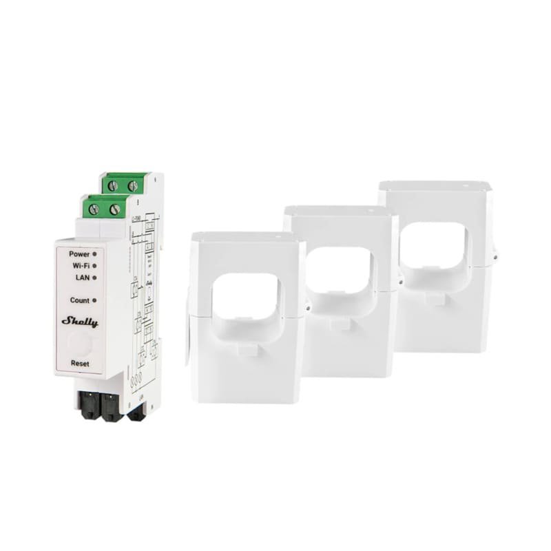 Shelly EM 50A and EM 120A Mount DIN Rail Mount 35 Mm DIN Rail 