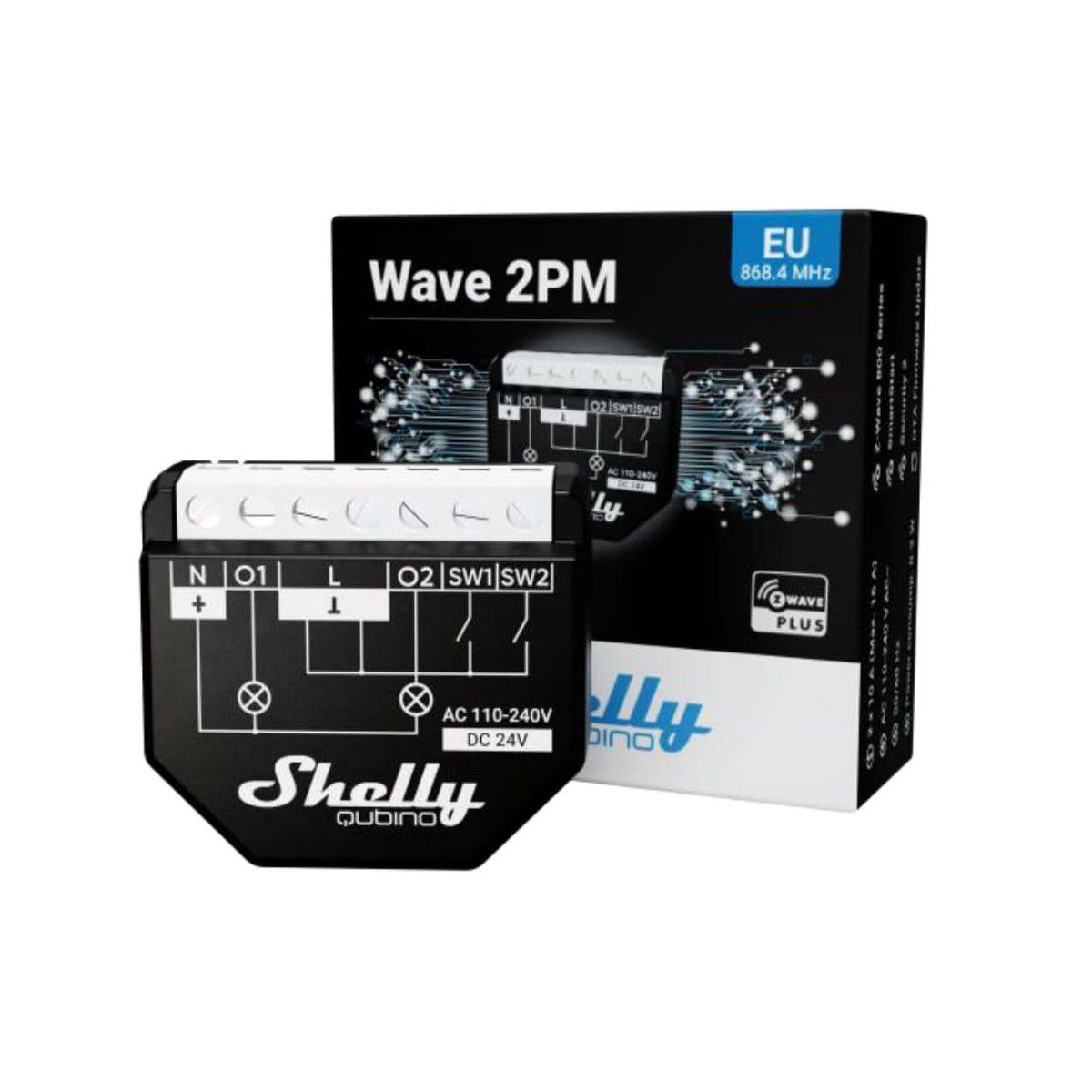 Shelly Wave Shutter - žalúziový modul (Z-Wave)