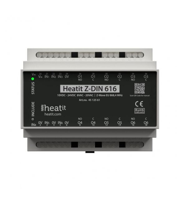 Heatit Z-DIN 616, DIN rail module
