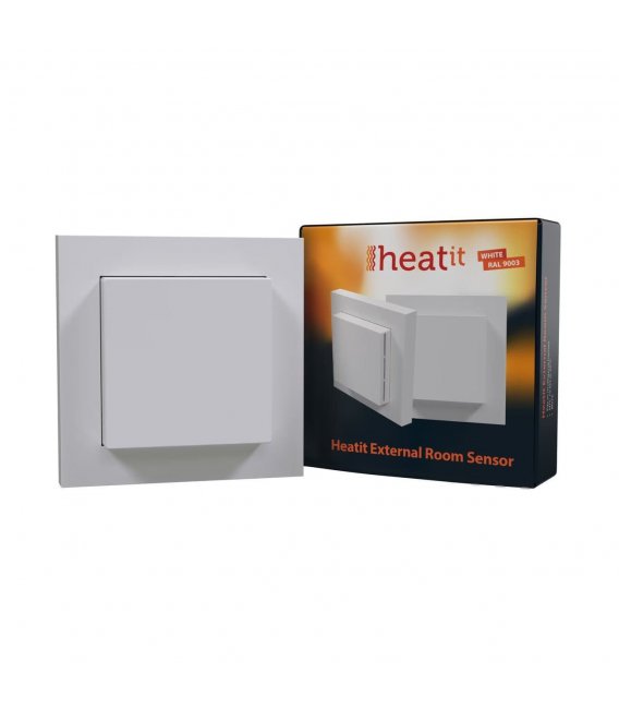 HEATIT External Room Sensor White RAL 9003