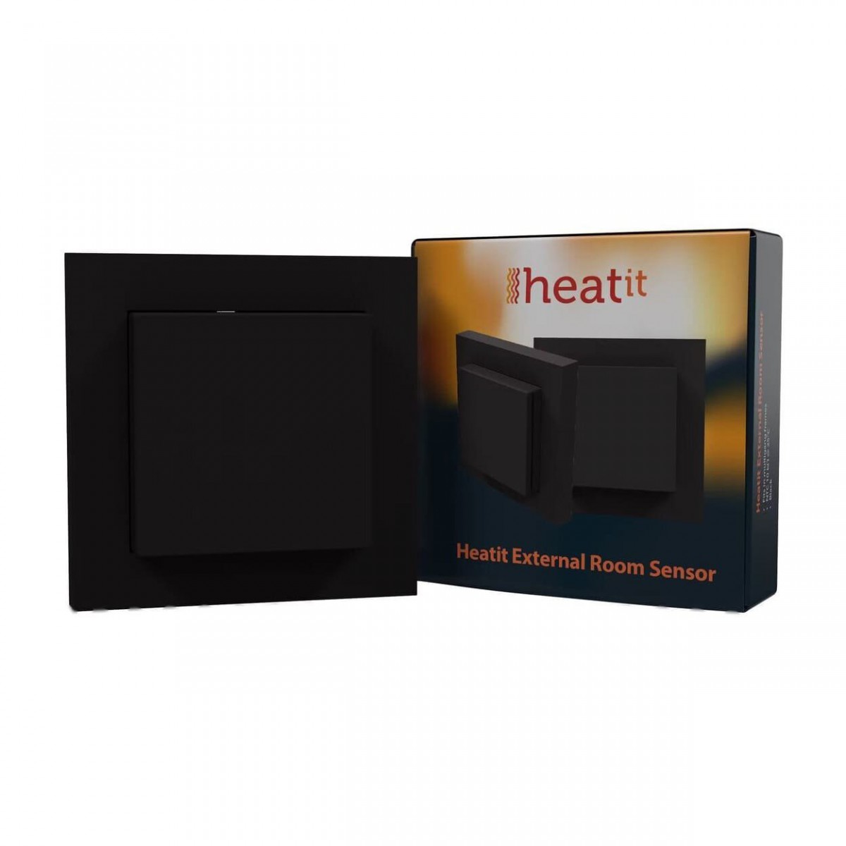 HEATIT External Room Sensor Black
