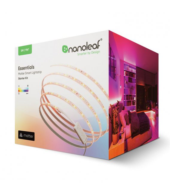 Nanoleaf Essentials Matter Lightstrip Starter Kit (5m)