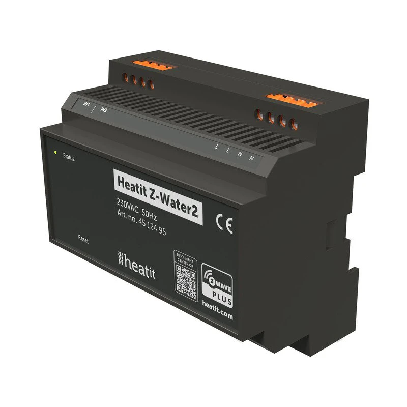 HEATIT Z-Water 2, control the hydronic heating 9 outputs