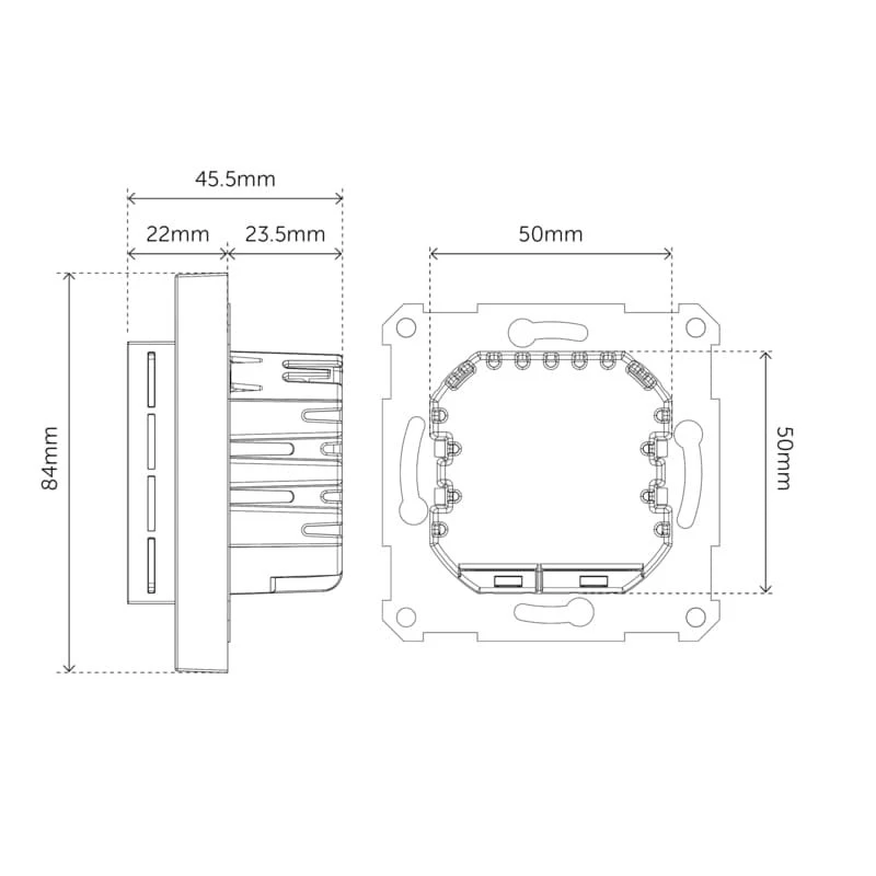 HEATIT Z-TRM6 - Black matt