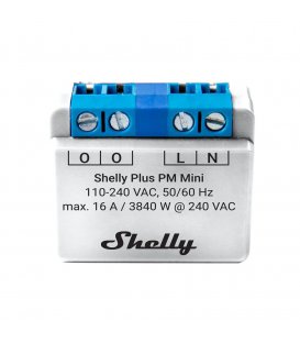 Shelly Plus PM Mini - modul pro měření spotřeby do 16A (WiFi, Bluetooth)