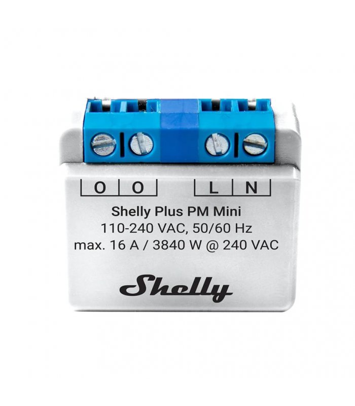 SHELLY PLUS 2PM  Shelly Smart Wi-Fi Relay with Power Monitoring