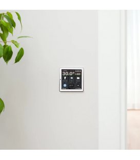 Shelly Wall Display - dotykový nástenný panel s relé 5A (WiFi, Bluetooth), Biely