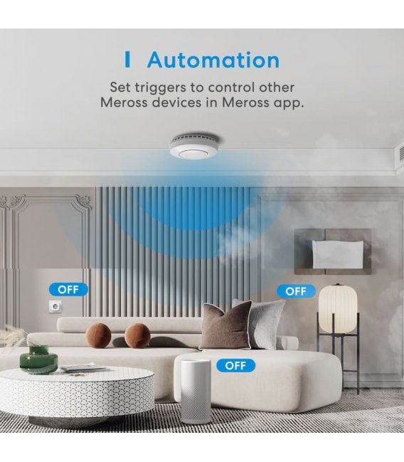 Meross Smart Smoke Alarm Kit, GS559AHHK (EU version