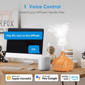 Meross Smart WiFi Essential Oil Diffuser, MOD150HK (EU version)