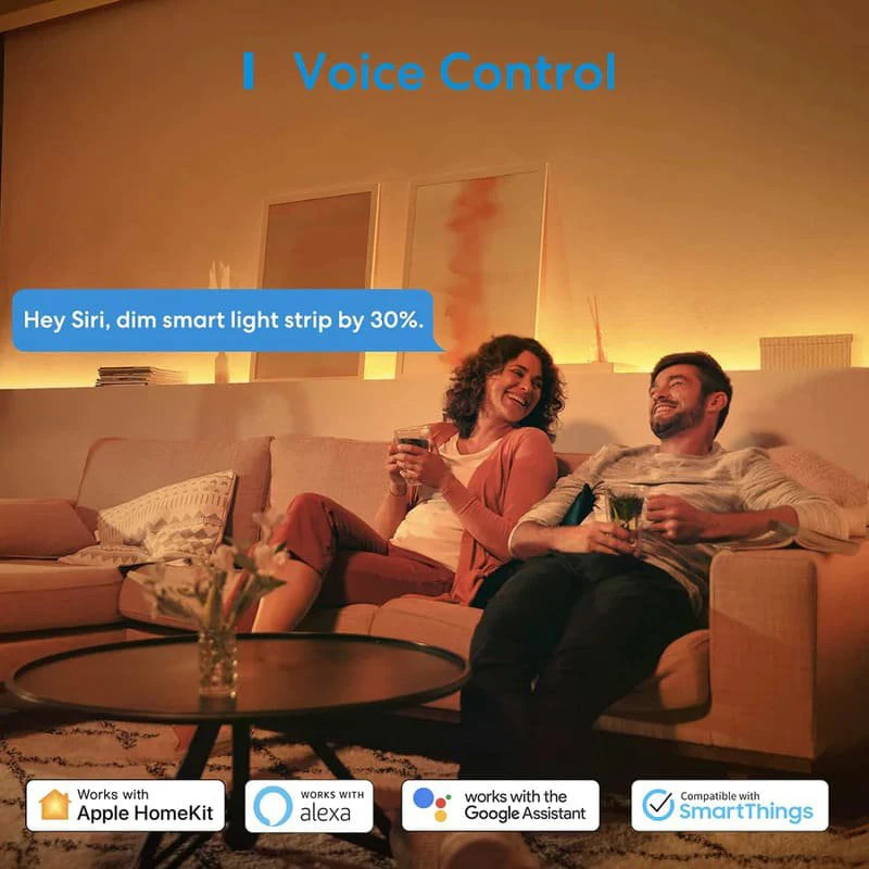 Meross Smart Wi-Fi LED Light Strip RGBWW 5m, MSL320PHK (EU version)