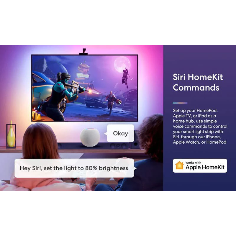 Meross Smart Wi-Fi LED Light Strip RGBWW 5m, MSL320PHK (EU version)