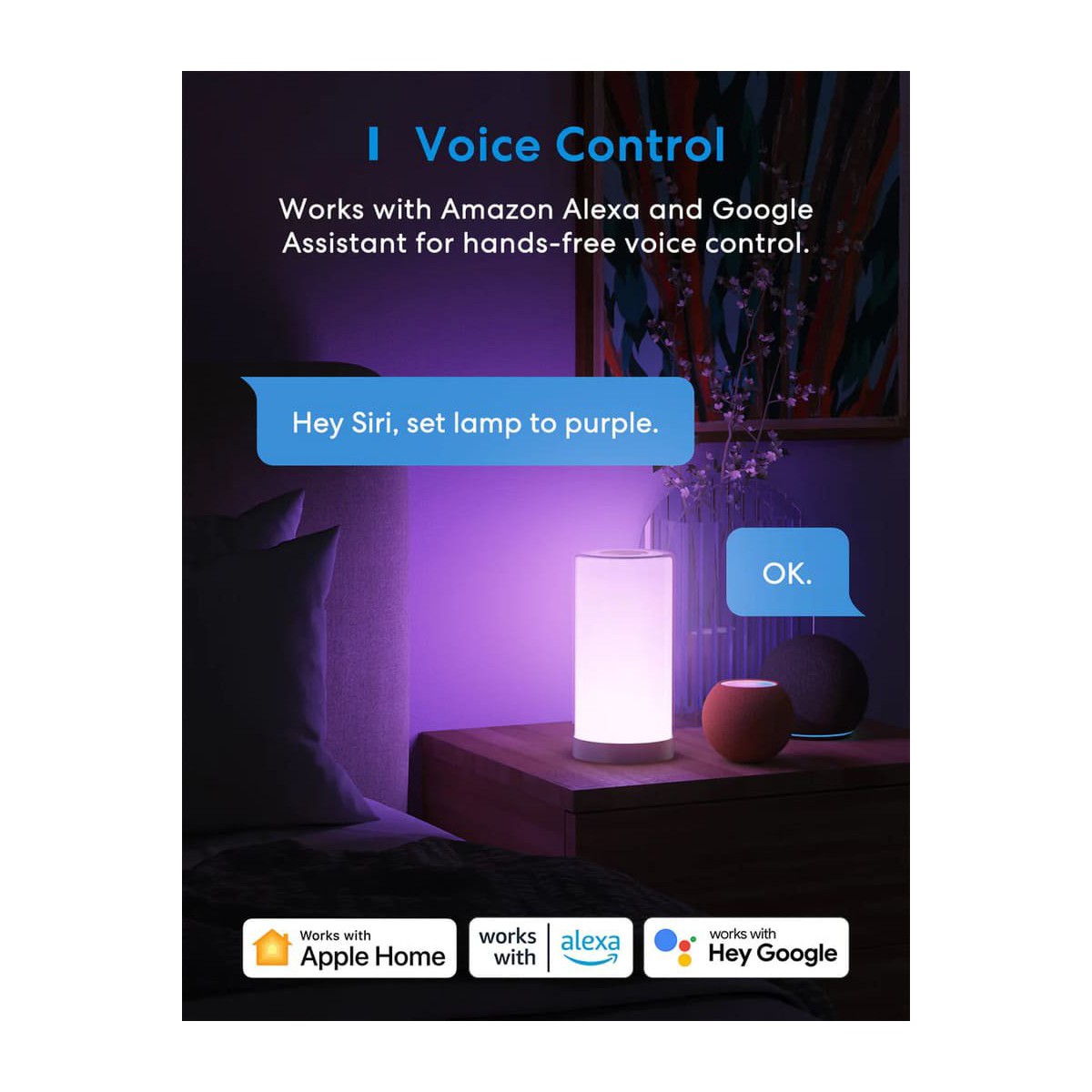 Meross Smart Wi-Fi Ambient Light, MSL430HK (EU version)