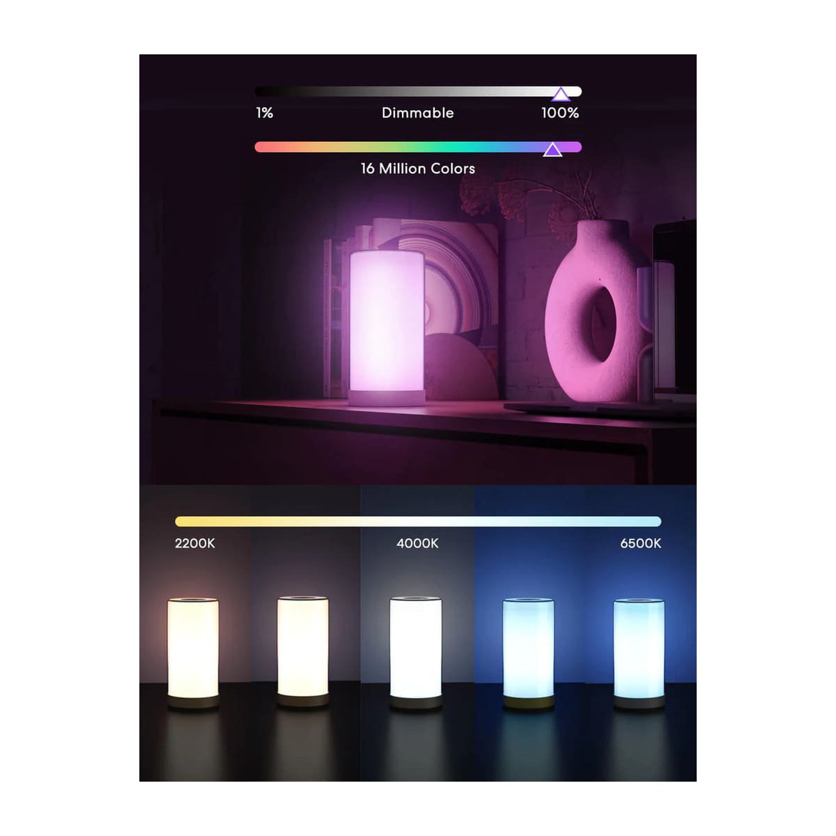 Meross Smart Wi-Fi Ambient Light, MSL430HK (EU version)