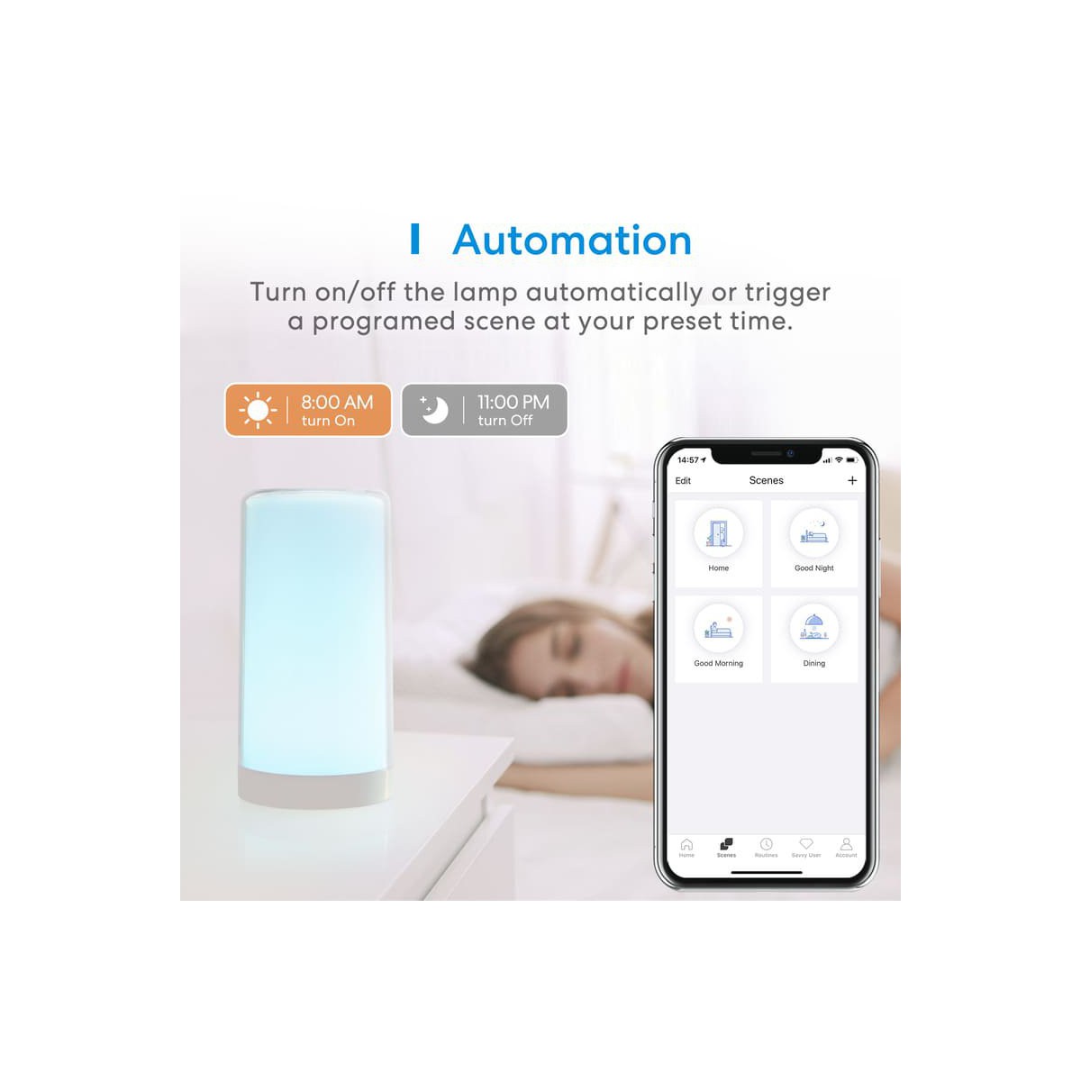 Meross Smart Wi-Fi Ambient Light, MSL430HK (EU version)