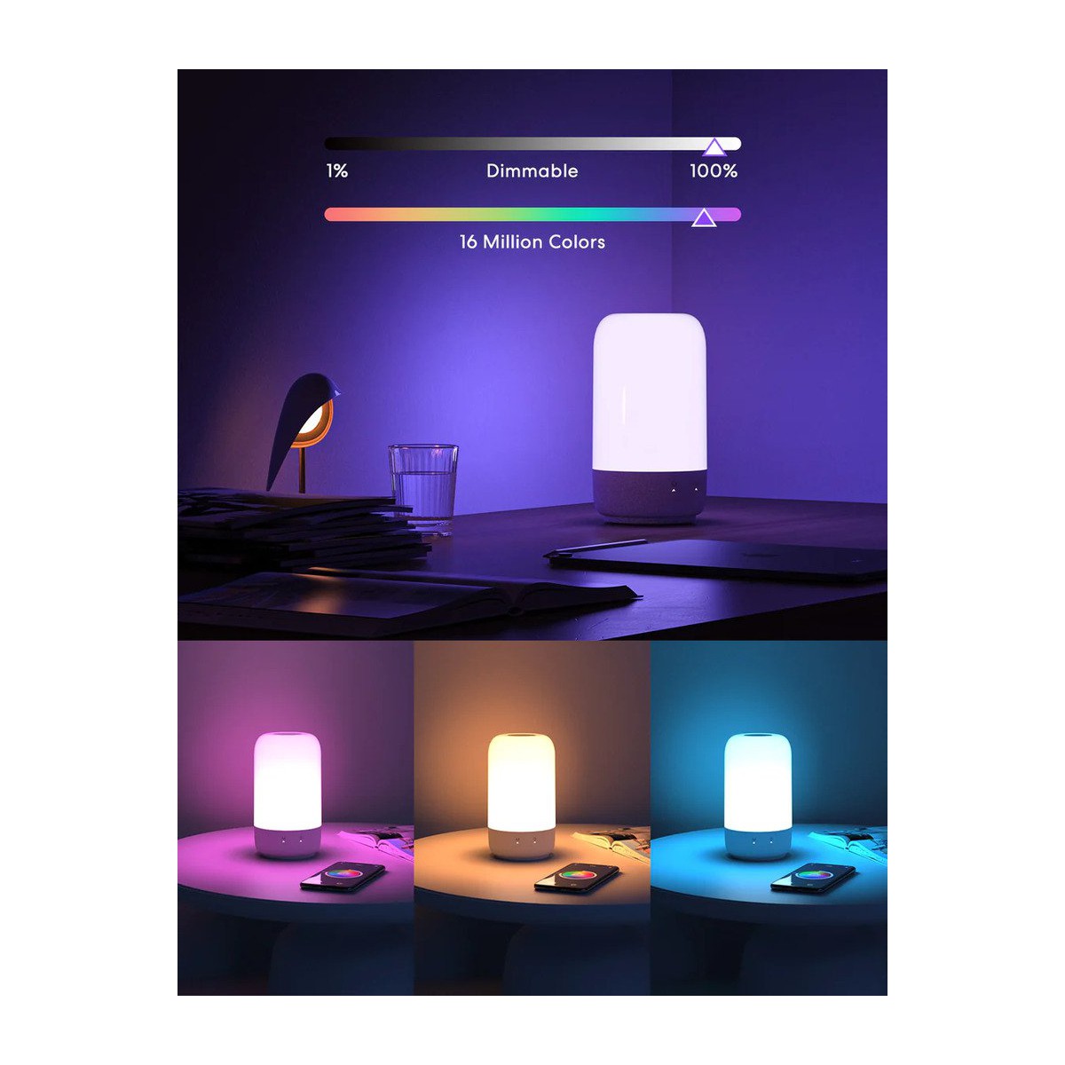 Meross Smart Wi-Fi Ambient Light, MSL450HK (EU version)