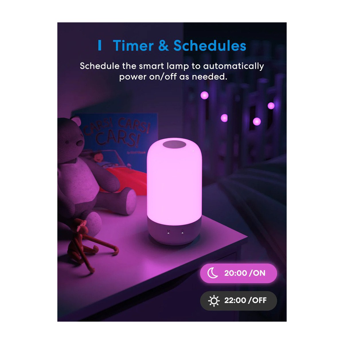 Meross Smart Wi-Fi Ambient Light, MSL450HK (EU version)