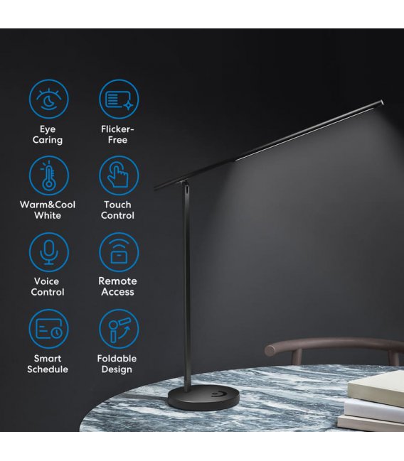 Meross Smart Wi-Fi LED Stolní Lampa, MDL110MHK (EU verze)