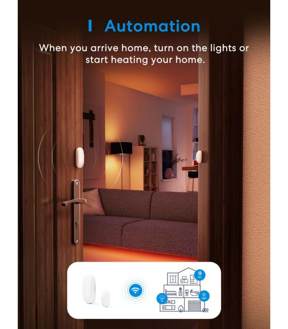 Meross Smart Door and Window Sensor Kit, MS200HHK (EU version)