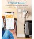 Meross Smart Wi-Fi Zásuvkový Termostat, Kúrenie a Chladenie, MTS960HK (EU verzia)