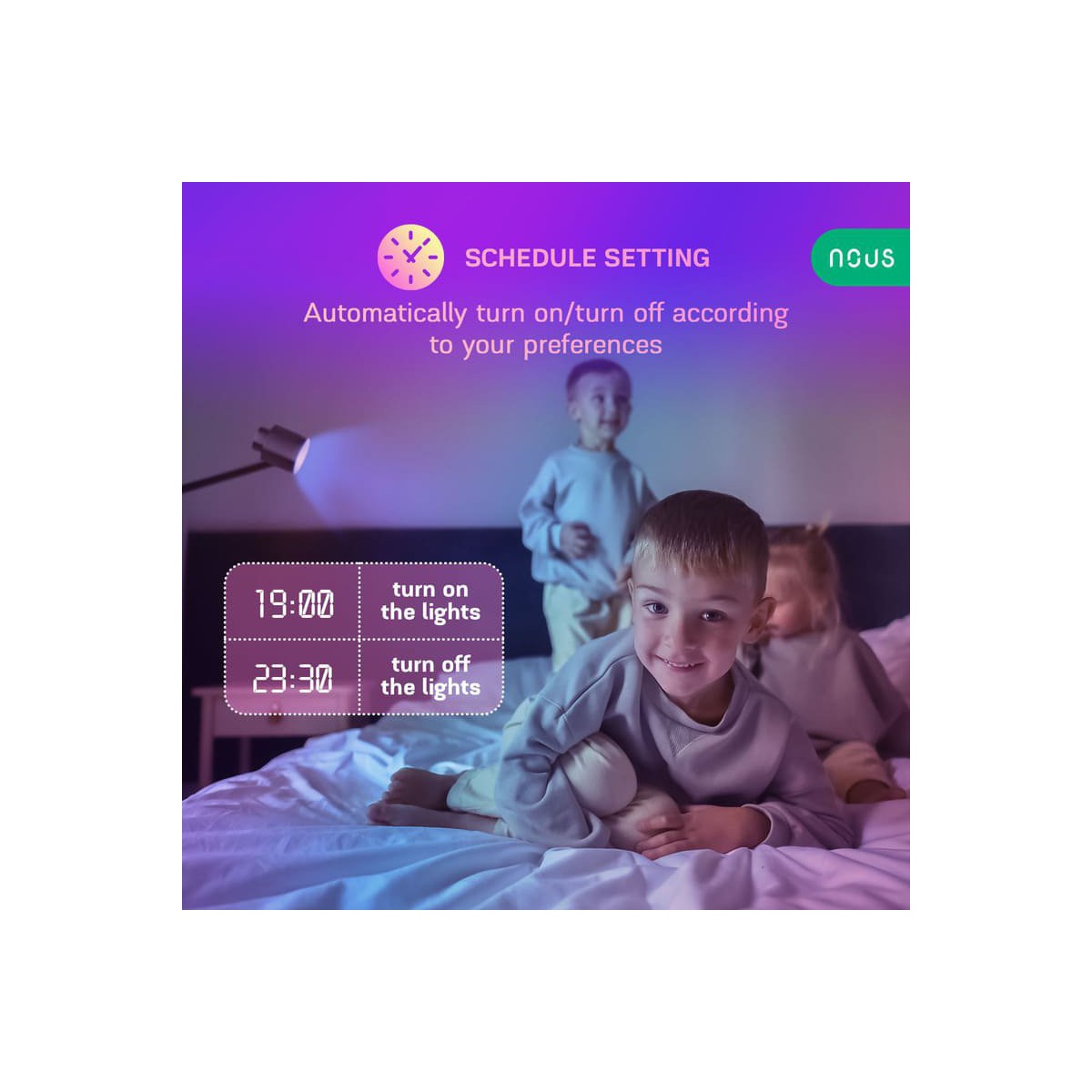 Nous P8 WiFi Smart Bulb RGB GU10 Tuya