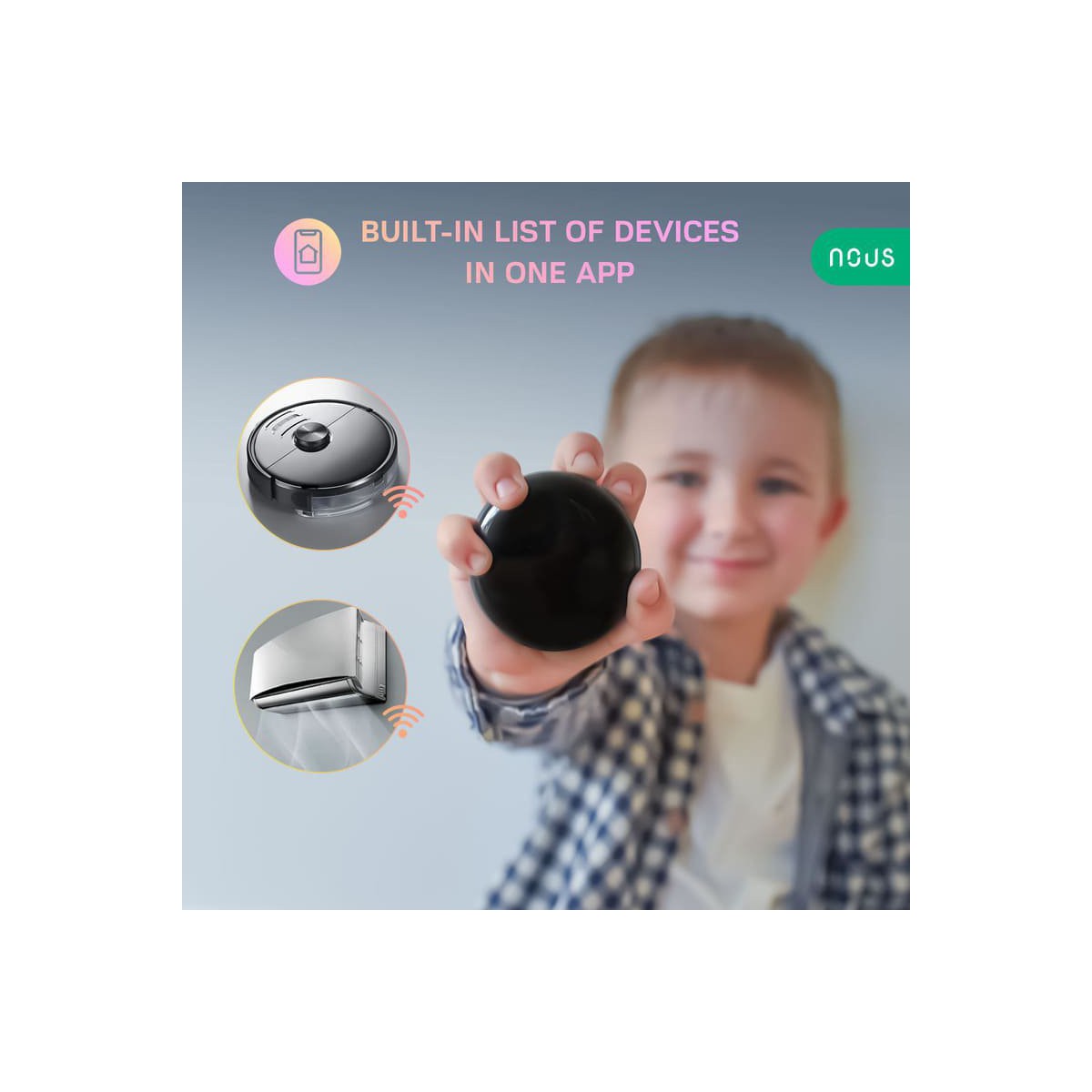 Nous L5 WiFi Smart IR Remote Controller Tuya