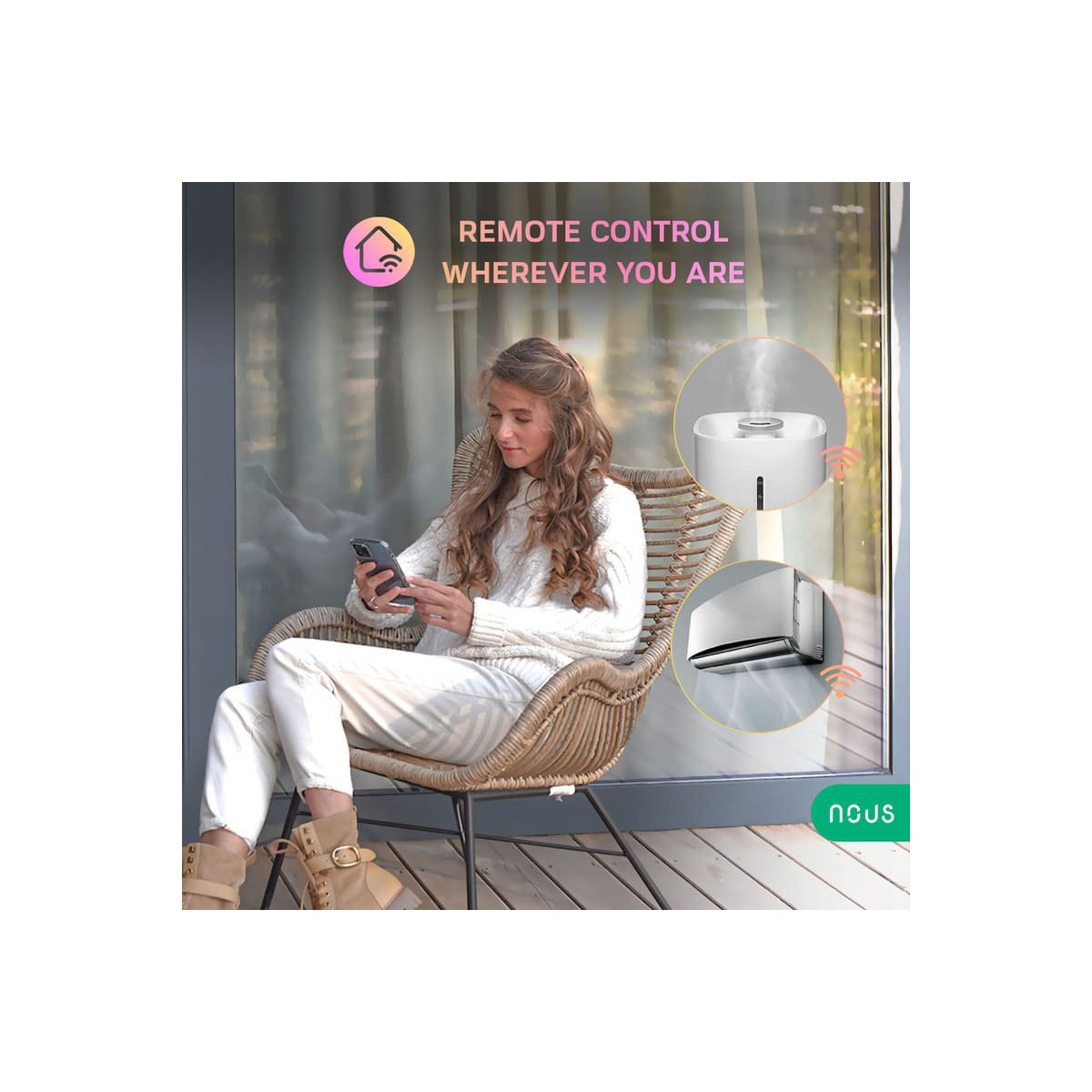 Nous L5 WiFi Smart IR Remote Controller Tuya