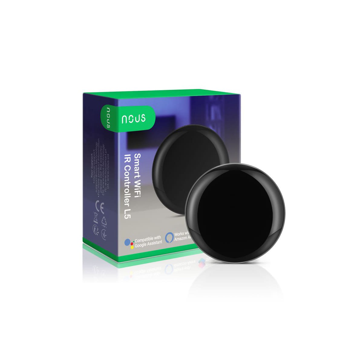 Nous L5 WiFi Smart IR Remote Controller Tuya