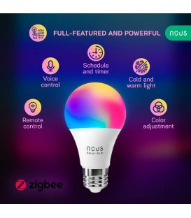 Nous P3 Zigbee Smart Žárovka RGB E27