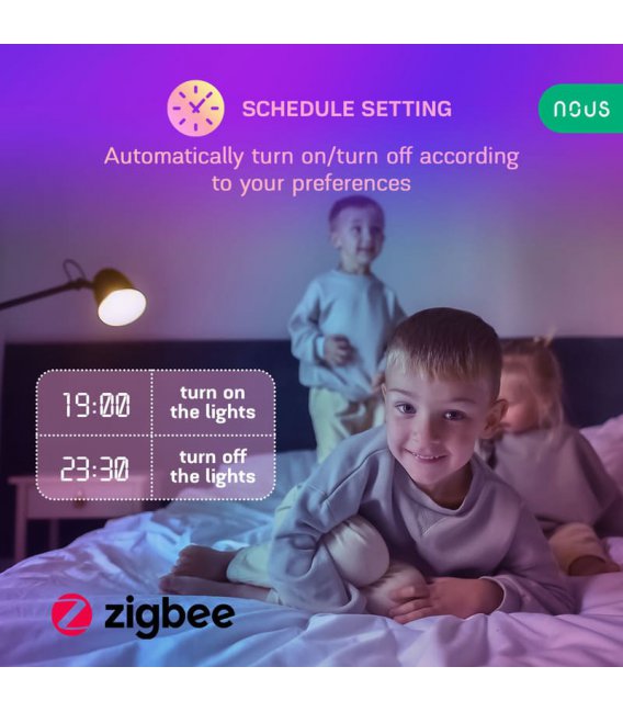 Nous P3 Zigbee Smart Bulb RGB E27