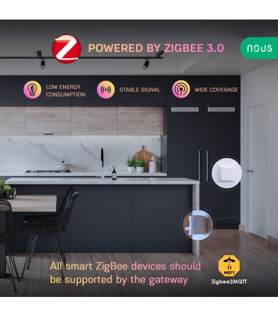 Nous E2 Zigbee Smart PIR Motion Sensor