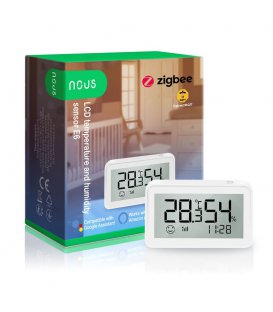 Nous E6 LCD Zigbee Smart Teplotní a Vlhkostní Senzor