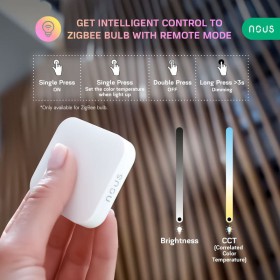 Nous LZ4 Zigbee Smart Wireless Mini Switch