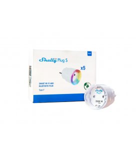 Shelly Plus Plug S White Pack 5pcs (WiFi)