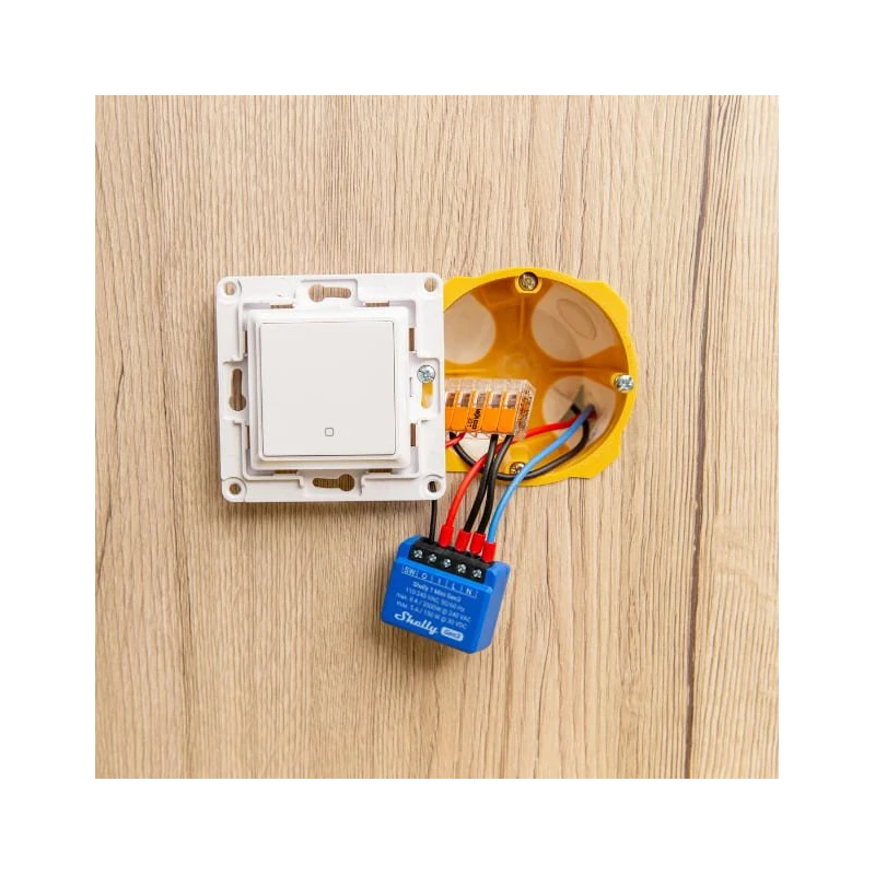 Shelly 1 Mini Gen3 - relay switch 1x 8A (WiFi, Bluetooth)