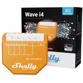 Shelly Qubino Wave i4 - scene activation module (Z-Wave)