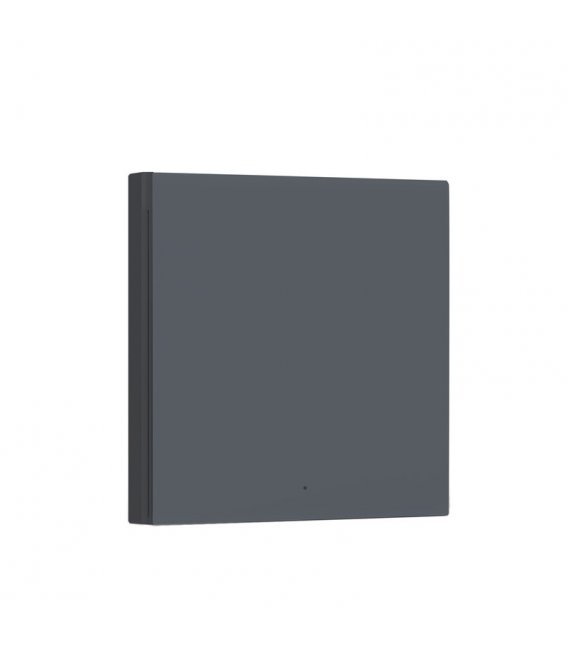 Zigbee wallswitch with relay - AQARA Smart Wall Switch H1 EU (No Neutral, Single Rocker) (WS-EUK01-G) - Gray