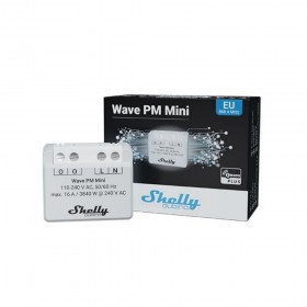Shelly Wave PM Mini - modul na meranie spotreby do 16A (Z-Wave)