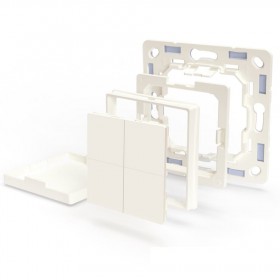 Shelly BLU Wall Switch 4 & Legrand/Shelly frames Adapter
