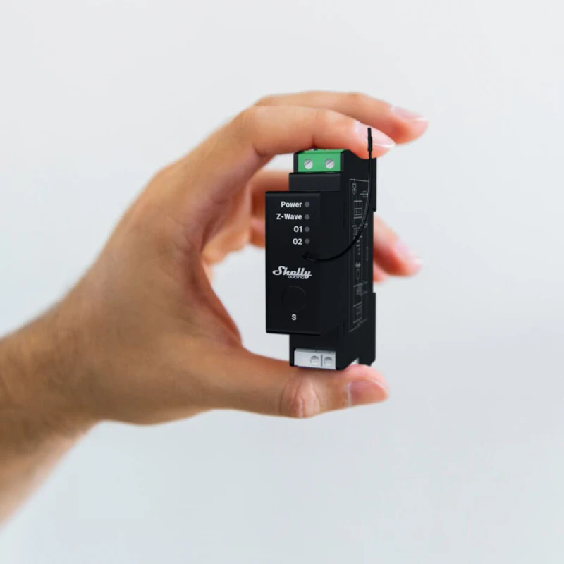 Shelly Wave Pro Shutter - žalúziový modul (Z-Wave)