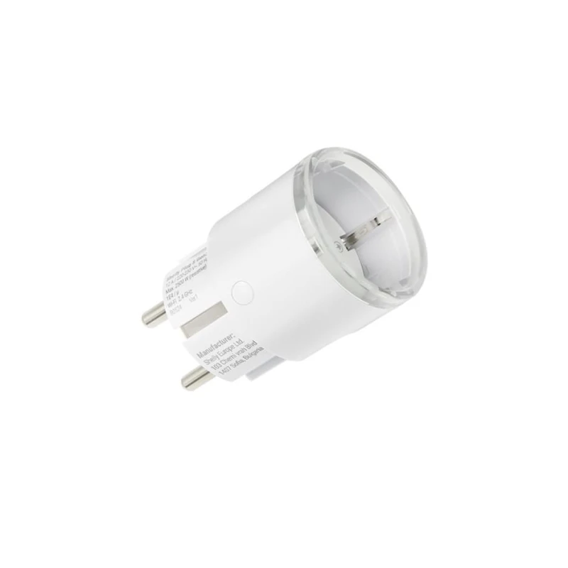 Shelly Plug S Gen3 Biela - inteligentná zásuvka s meraním spotreby (WiFi, Bluetooth, Matter)