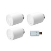 Shelly BLU TRV 3-Pack + BLU Gateway Gen3 - 3pcs thermostatic radiator valve with 1pc gateway (Bluetooth)